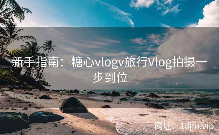 新手指南：糖心vlogv旅行Vlog拍摄一步到位