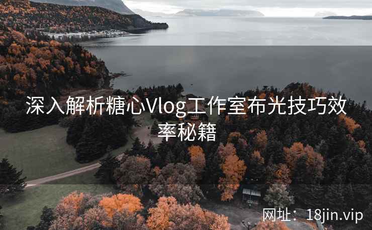 深入解析糖心Vlog工作室布光技巧效率秘籍